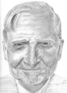 E.O. Wilson Sociobiologist – J Darden -9×12 – Pencil